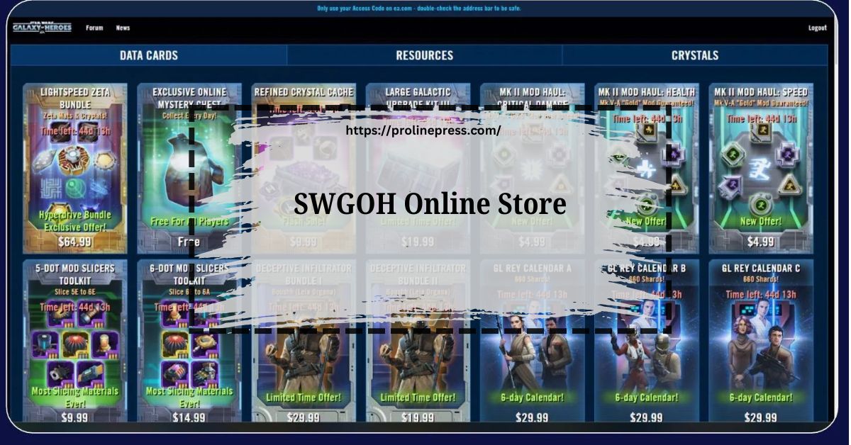 SWGOH Online Store