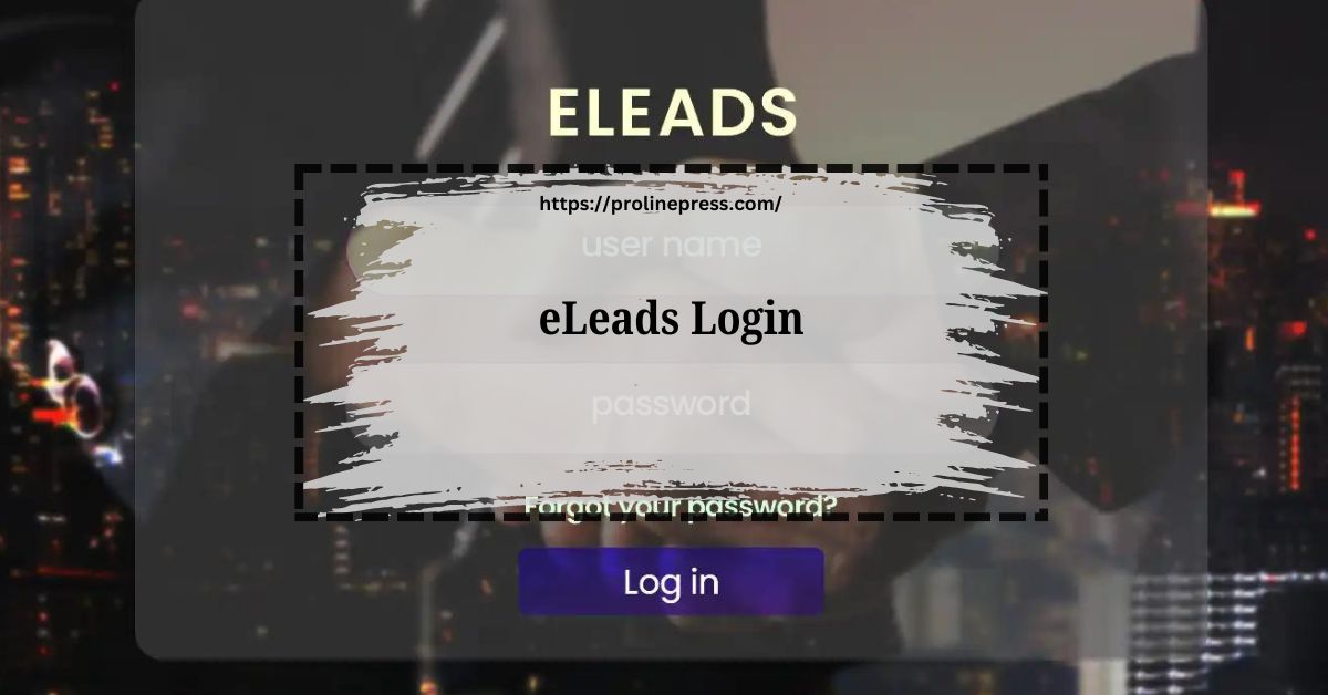 eLeads Login