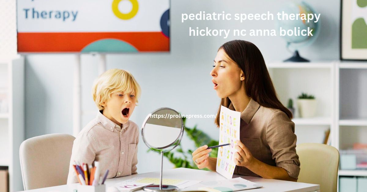 pediatric speech therapy hickory nc anna bolick